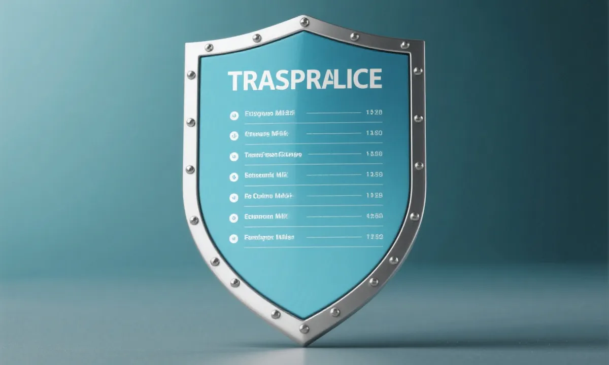 透明度与数据合规示意