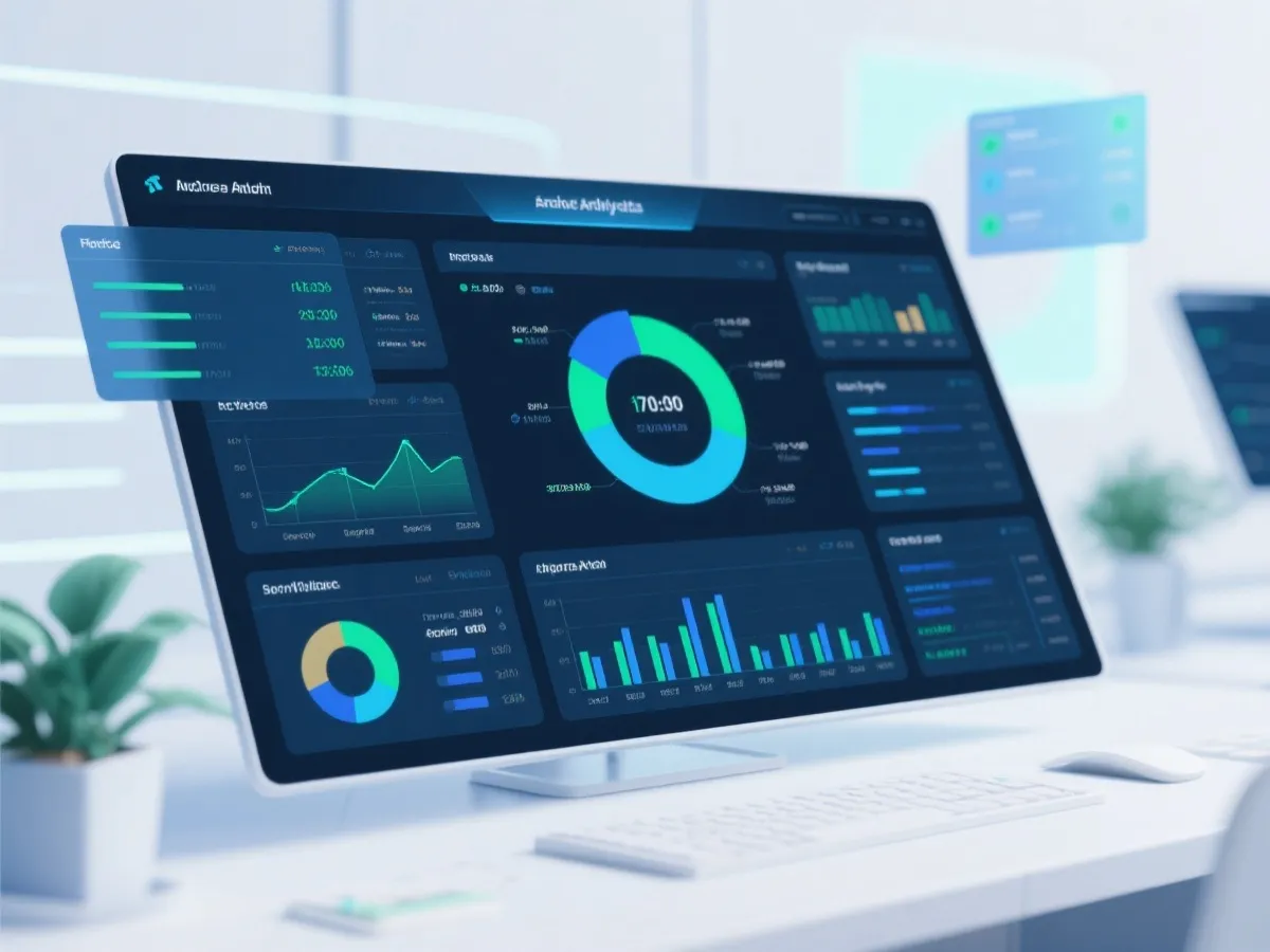 实时数据展示界面