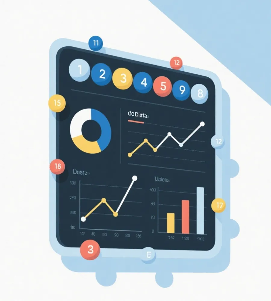 号码与走势统计示意图